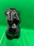 Obsidian (Black) Pregnant Torso