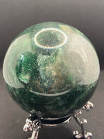 Green Mica Sphere