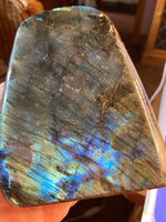 Labradorite Freeform with Blue Flash