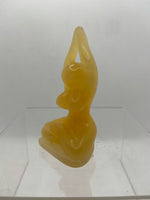 Yellow Calcite Earth Mother