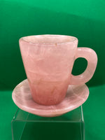 Rose Quartz Cup and Saucer