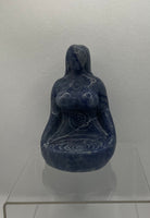 Aventurine (Blue) Earth Mother with Spiral Bowl