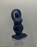 Aventurine (Blue) Earth Mother with Spiral
